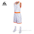 Groothandel jeugd camouflage basketbal jersey set